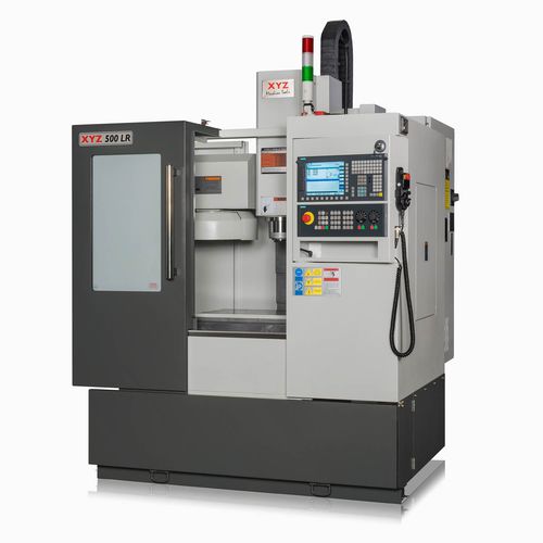 3-axis machining center - XYZ 500 LR - XYZ Machine Tools - vertical / with rotary table / BT 40