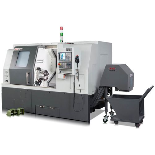CNC turning center - XYZ TC 400 - XYZ Machine Tools - 2-axis / A2