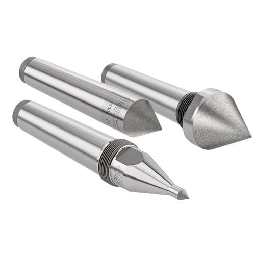 Live center - 250CA – 255CA – 257CA – 258CA - Karl Bruckner - steel / carbide / standard
