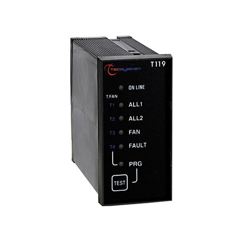 LED temperature regulator - T119 - TECSYSTEM srl - programmable / IEC / IP50