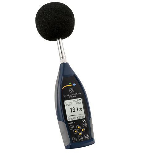 Integrating sound level meter - PCE-428-ICA - PCE Deutschland GmbH - with analysis function / class 2 / digital