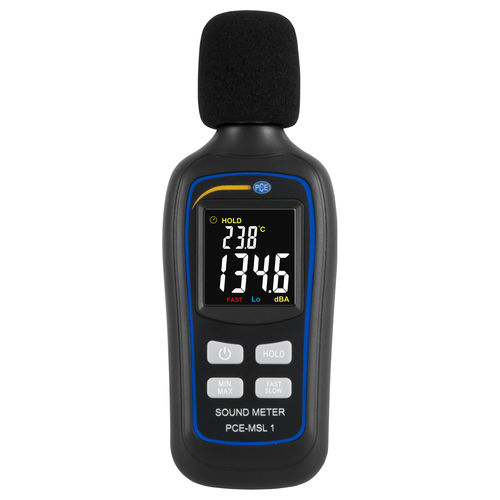 Basic sound level meter - PCE-MSL 1 - PCE Deutschland GmbH - class 2 / digital / real-time