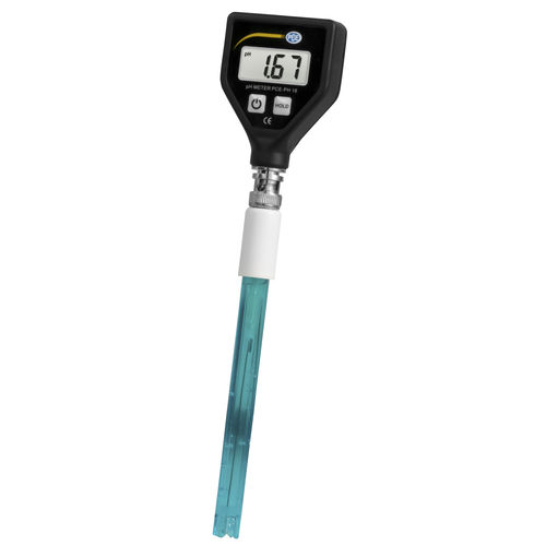 Portable pH meter - PCE-PH16 - PCE Deutschland GmbH - laboratory / with LCD display