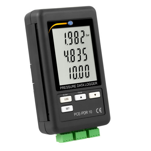 Pressure data-logger - PCE-PDR 10 - PCE Deutschland GmbH - Modbus / with LCD display / for monitoring