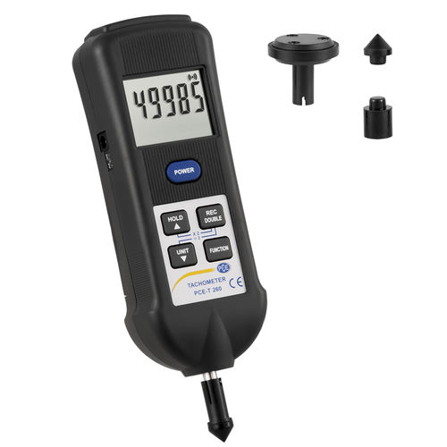 Contact tachometer - PCE-T 260 - PCE Deutschland GmbH - optical / handheld / digital