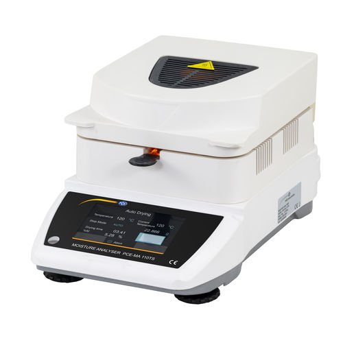 Laboratory moisture analyzer - PCE-MA 110TS - PCE Deutschland GmbH - electronic / with touch screen / with graphic display