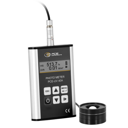 Digital light meter - PCE-UV 40A - PCE Deutschland GmbH - portable / with data logger