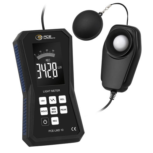 Digital light meter - PCE-LMD 10 - PCE Deutschland GmbH - with data logger