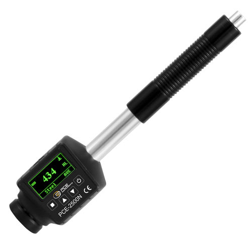 Leeb hardness tester - PCE-2500N - PCE Deutschland GmbH - pen-type / metal / digital display