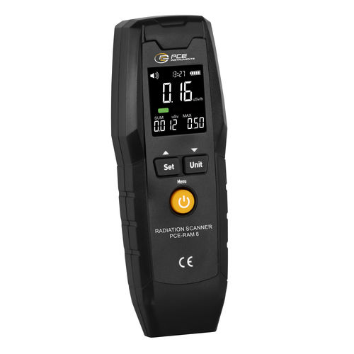 Digital display radiation meter - PCE-RAM 8 - PCE Deutschland GmbH - gamma / beta / X-ray