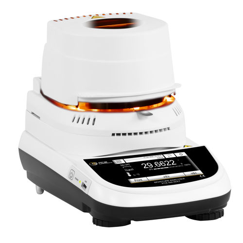 Laboratory moisture balance - PCE-MA 60XT - PCE Deutschland GmbH - kilogram / with touch screen / RS-232