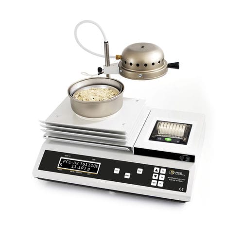 Laboratory moisture balance - PCE-UX 3011GQD  - PCE Deutschland GmbH - kilogram / with LCD display / RS-232