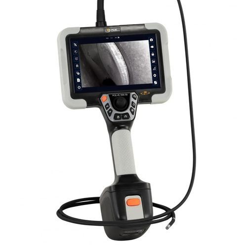 Flexible borescope - PCE-VE 1600-3D - PCE Deutschland GmbH - for 3D measurement / handheld / with IPS screen