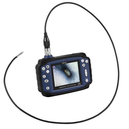 Flexible video endoscope - PCE-VE 200 - PCE Deutschland GmbH - for automobiles / for bore-hole inspection / portable
