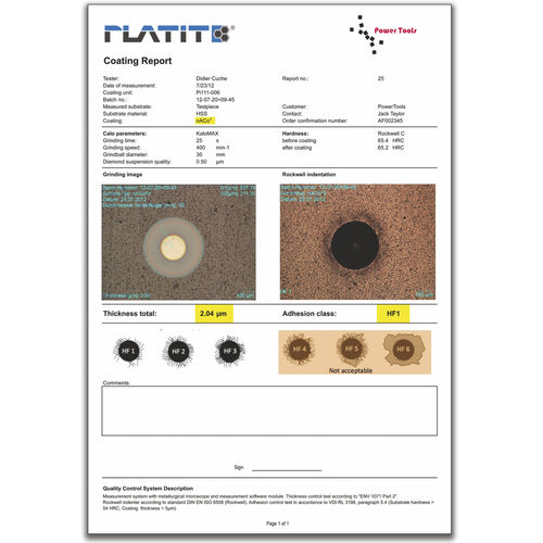 Quality control software - PLATIT AG