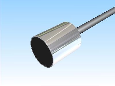 Inductive proximity sensor - Pulsotronic - cylindrical / waterproof