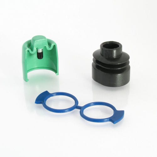 Rubber protective bellows - Barbieri Rubber srl - cylindrical / polymer / molded