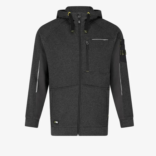 Work hooded sweater - DENHOODM - Safety Jogger Works - cold weather / high-visibility / fabric