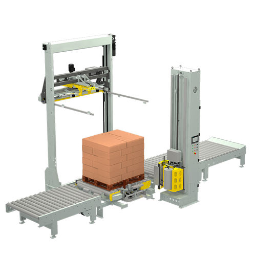 Turntable stretch wrapper - ILERGIR - TMI, Técnicas Mecánicas Ilerdenses, SL - automatic / pallet / stretch film