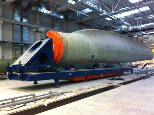 Handling automated guided vehicle - DTA - for heavy loads