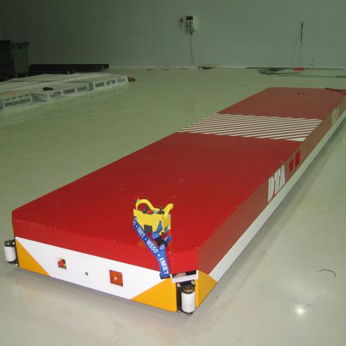 Heavy load automated guided vehicle - DTA - optic guiding