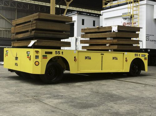 Battery-powered self-propelled cart - DTA - 2-axle