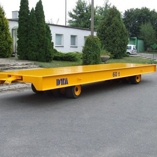 Flatbed trailer - DTA - for industrial materials / 2-axle / towed