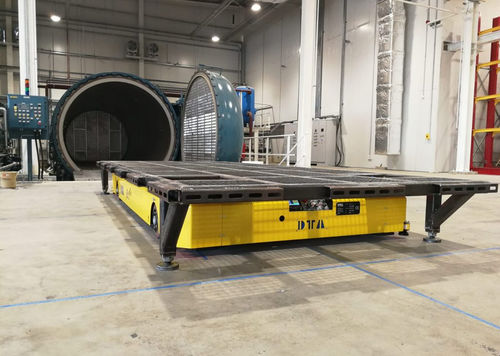 Transport AGV - DTA - loading / magnetic guided / custom-made