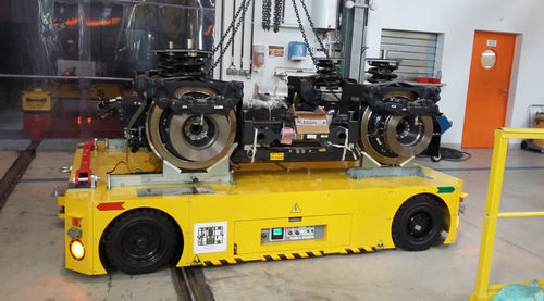 Electric self-propelled cart - DTA - for heavy loads / lifting