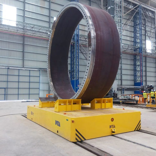 Transfer cart - DTA - platform / for heavy loads / for large parts