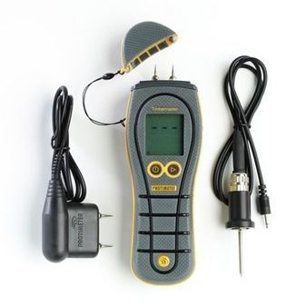 Wood moisture meter - PRO-TIMBER - NEURTEK - with digital display / hand-held / with temperature sensor