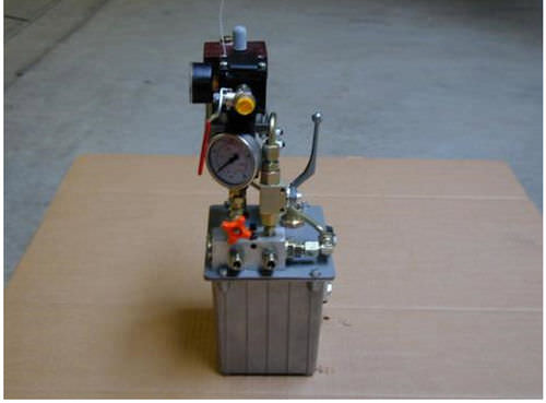 Air-driven hydraulic power unit - LECQ EQUIPEMENT - mobile
