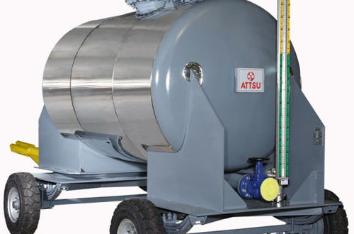 Mobile tank - DC móvil - ATTSU TERMICA S.L. - oil / for high-temperature applications / for thermal fluids