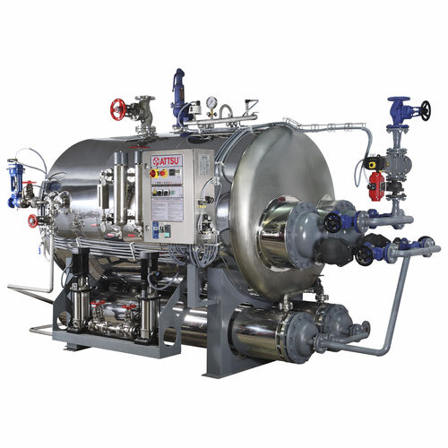Superheated steam generator - VL-INOX - ATTSU TERMICA S.L. - superheated water / thermal fluid / horizontal