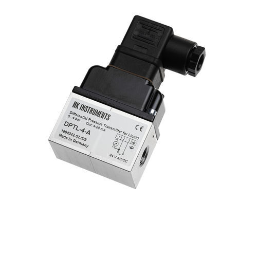 Differential pressure transmitter - DPTL - HK INSTRUMENTS - 4-20 mA / 24 Vdc / IP65