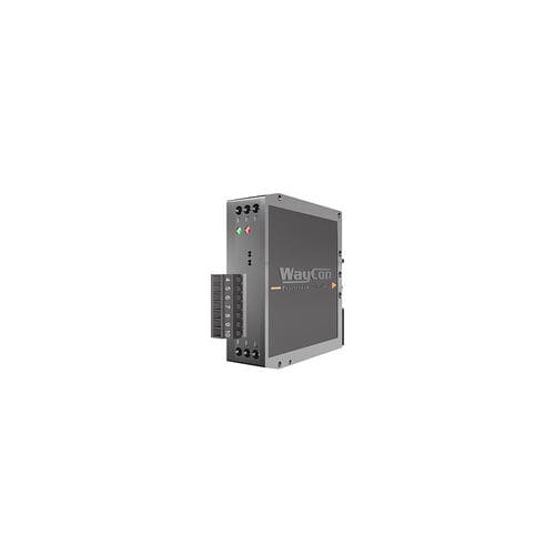 Configurable signal conditioner - ±10 V, 4 - 20 mA | PMX-24 - WayCon Positionsmesstechnik GmbH - DIN rail / for sensors / for displacement sensors