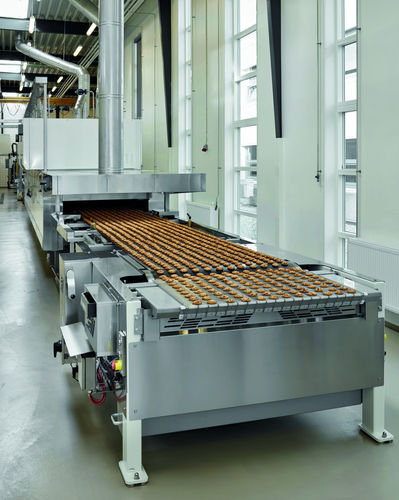 Perforated conveyor belt - Berndorf Band Group - carbon steel / smooth / for the food industry