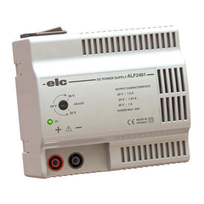 Tabletop power supply - ALF2401 - ELC construction électronique - wall-mount / AC/DC / single-output