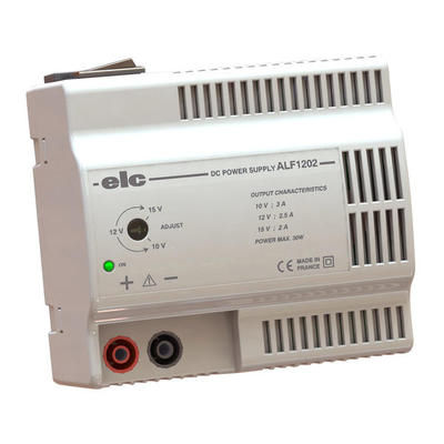 Tabletop power supply - ALF1202 - ELC construction électronique - wall-mount / AC/DC / single-output