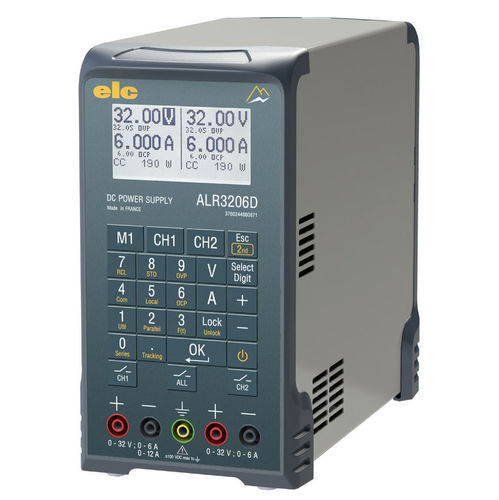 Programmable power supply - ALR3206D - ELC construction électronique - tabletop / AC/DC / adjustable