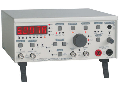 Signal generator - GF467AF - ELC construction électronique - function / pulse / frequency