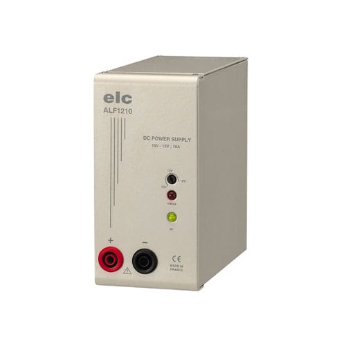 Tabletop power supply - ALF1210 - ELC construction électronique - floor / AC/DC / single-output