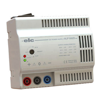 Tabletop power supply - ALF1502D - ELC construction électronique - wall-mount / AC/DC / single-output