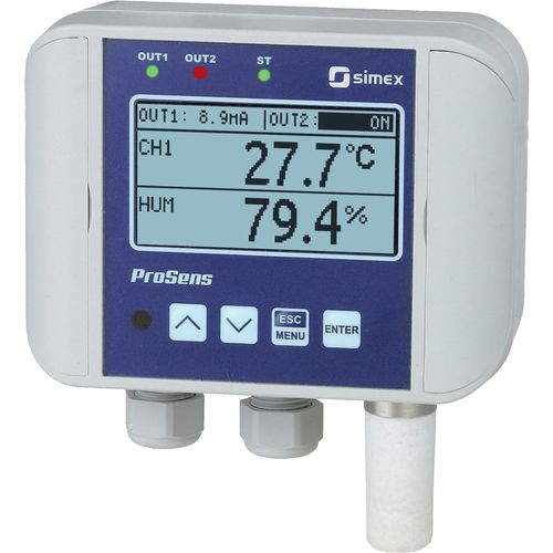 Heating controller for buildings - ProSens QM-211 - SIMEX Sp. z o.o. - multifunctional
