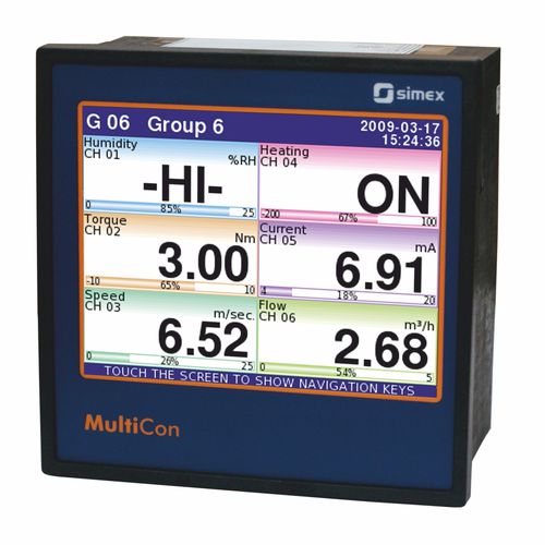 Multifunction power metering - MultiCon CMC-141 - SIMEX Sp. z o.o.