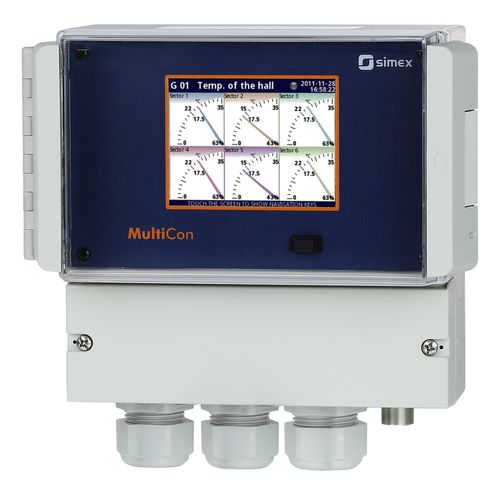 Temperature indicator controller - MultiCon CMC-N16 - SIMEX Sp. z o.o. - universal / pressure / current