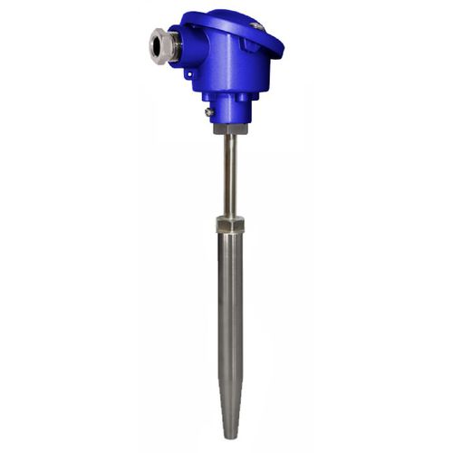 Pt100 temperature sensor - SCR120 - SIMEX Sp. z o.o. - threaded / 4-20 mA / 0-10 V