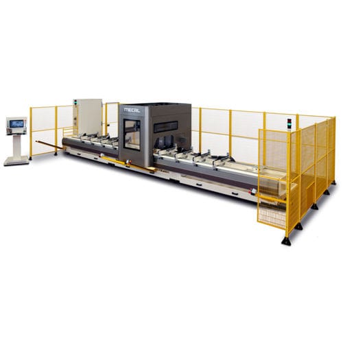 4-axis CNC machining center - MC 304 ARIEL-3 - MECAL - vertical / for steel / for PVC