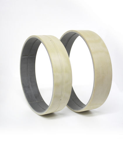 Cylindrical plain bearing - CG72 - SOLTRI - composite / graphite / PTFE
