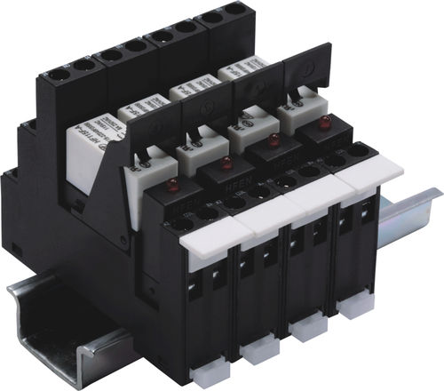Voltage protection relay - 110 - 230 V, max. 8 A | IMMR2SS1 series - Connectwell Industries - 2 NO / AC/DC / DIN rail